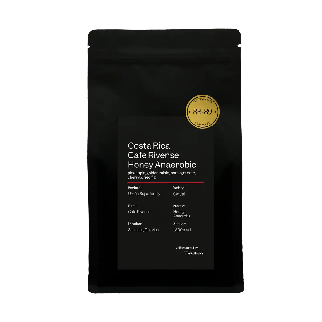 Costa Rica Cafe Rivense El Jardin Honey Anaerobic (ARCHERS)