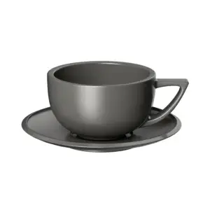 Ceramic Cup- 280ml- Gray (MHW- 3BOMBER)