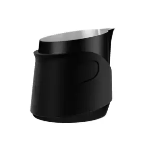 GT Milk Pitcher- Handleless- Black-400ml (MHW-3BOMBER)
