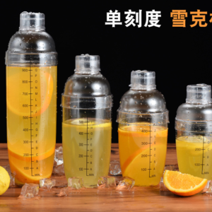 Shaker 1L Plastic I Clear