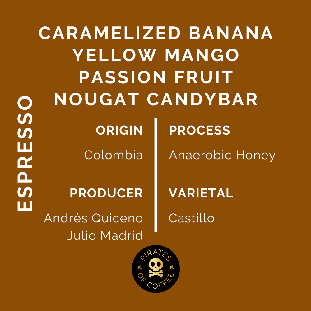 Smoothie Espresso: Colombia Honey (PIRATES OF COFFEE) - الصورة 2