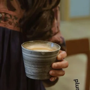 Hand- Carved Juice Stone Cup