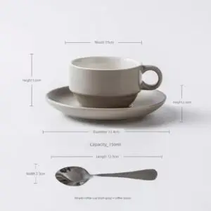 Casual and Creative European- Style Ceramic Coffee Cup